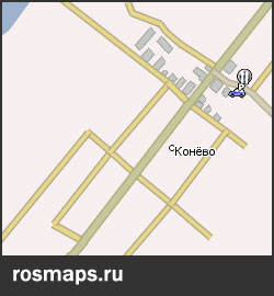 Карта Конёво Навител