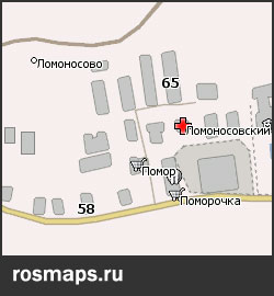 Карта Ломоносово Навител