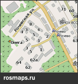 GPS карты Онега