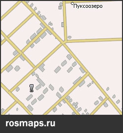 Карта Пуксозеро Навител