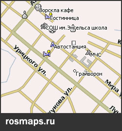 Карта Грайворон Навител
