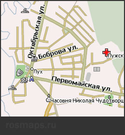 Карта Лух Навител