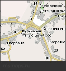 Карта Багратионовск Навител
