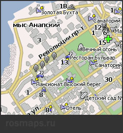 Карта Анапы для Навител