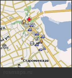 Карта Староминска для Навител