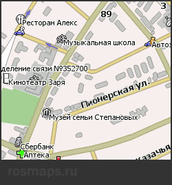Карта Тимашевска для Навител