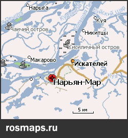 GPS карты Ненецкого АО
