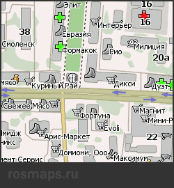 Навител карта Смоленска