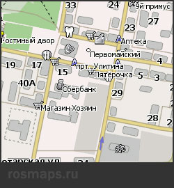Навител карта Первомайского
