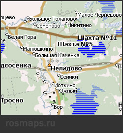 Навител карта Нелидовского района