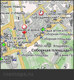 Карта Владимира Навител