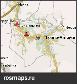 Карта Алтай респ Навител
