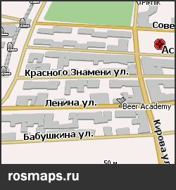 GPS карты Астрахани