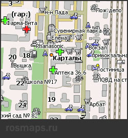 Навител карта Карталы