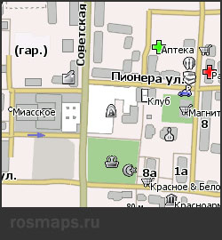 Навител карта Миасское