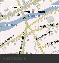 Навител карта Ташпыта