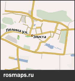 GPS карты Калмыкии
