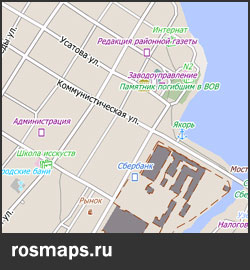 GPS карта Белая Холуница
