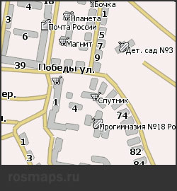 Карта Ветлужский Навител