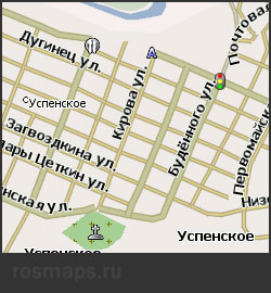 Карта Успенское для Навител