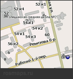 Карта Голицыно Навител