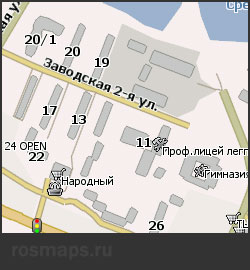 Карта Красково Навител