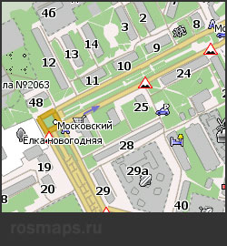 Карта Московский для Навител