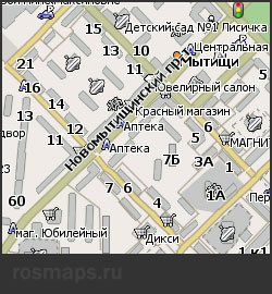 Карта Мытищи для Навител