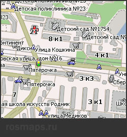 Карта Москвы для Навител