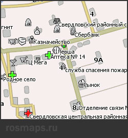 Карта Змиёвка для Навител