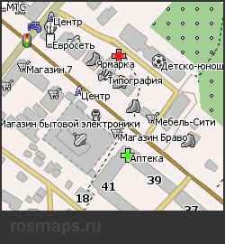 Навител карта Пустошка