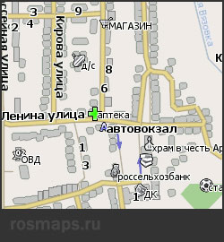 Навител карта Красноармейское