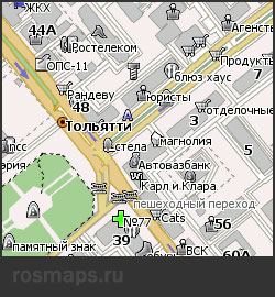 Навител карта Тольятти