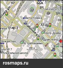 GPS карты Саратова