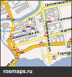 GPS карты Нижний Тагил
