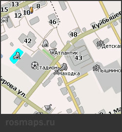 Навител карта Пышмы