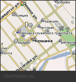 Навител карта Моршанска