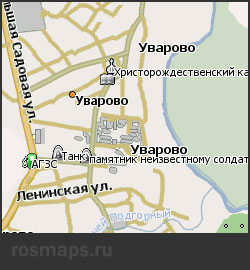 Навител карта Уварово