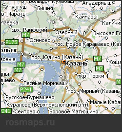 Навител карта Татарстана
