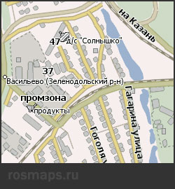 Навител карта Васильево