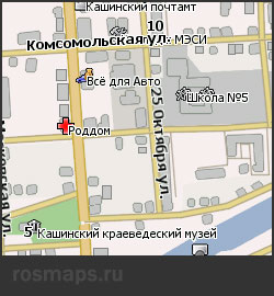 Навител карта Кашина