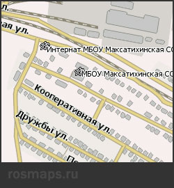 Навител карта Максатихи
