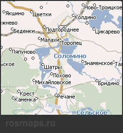 Навител карта Торопецкий район