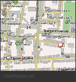 Карта Харовск Навител
