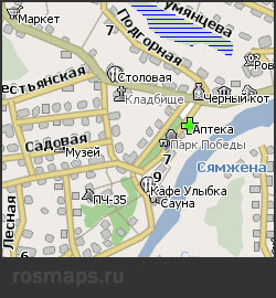 Карта Самжа Навител
