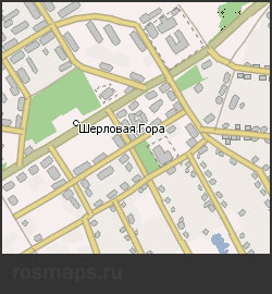 Карта Шерловая Гора Навител